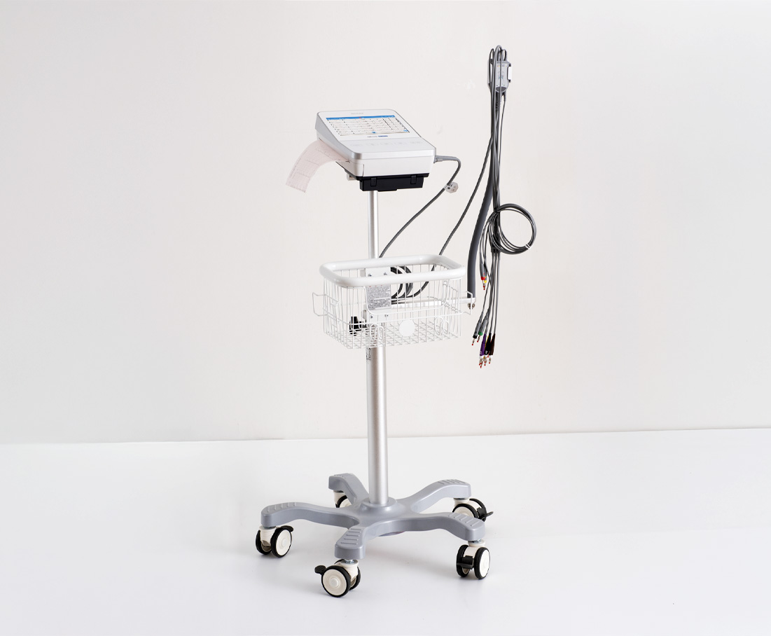 Rest ECG Carts With Device NECG SE 1200 Pro 1101X908