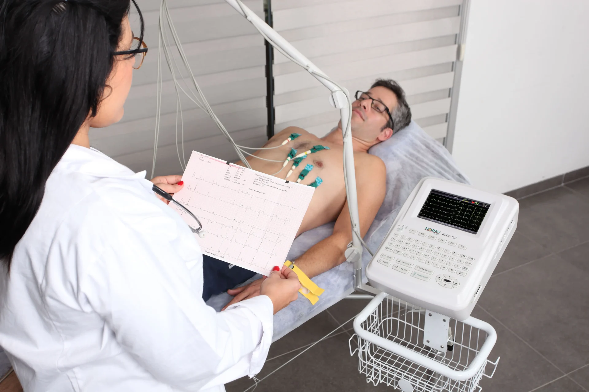 Cardiac Rehabilitation Telemetry System for Clinics