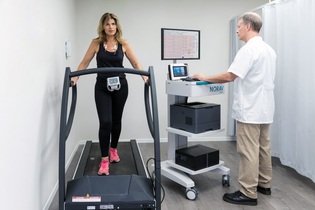 Advanced Stress ECG Device for Medical Centers